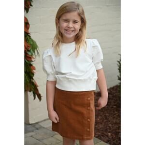 pleat. Reese Skirt- Honey NWT size 16
